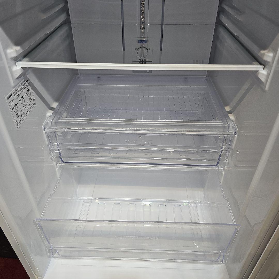 ホワイト 2ドア冷凍庫 シャープ•プラズマクラスター SHARP