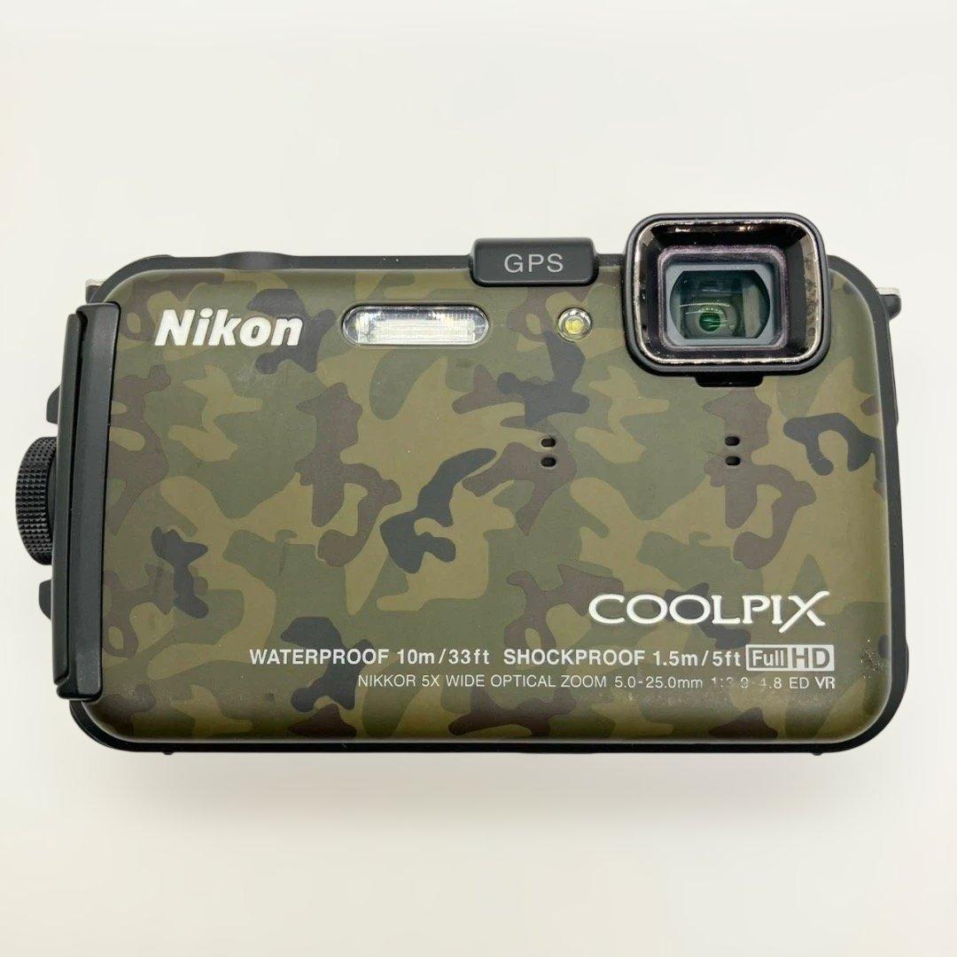美品✨Nikon COOLPIX AW100 防水デジタルカメラ 送料無料 匿名