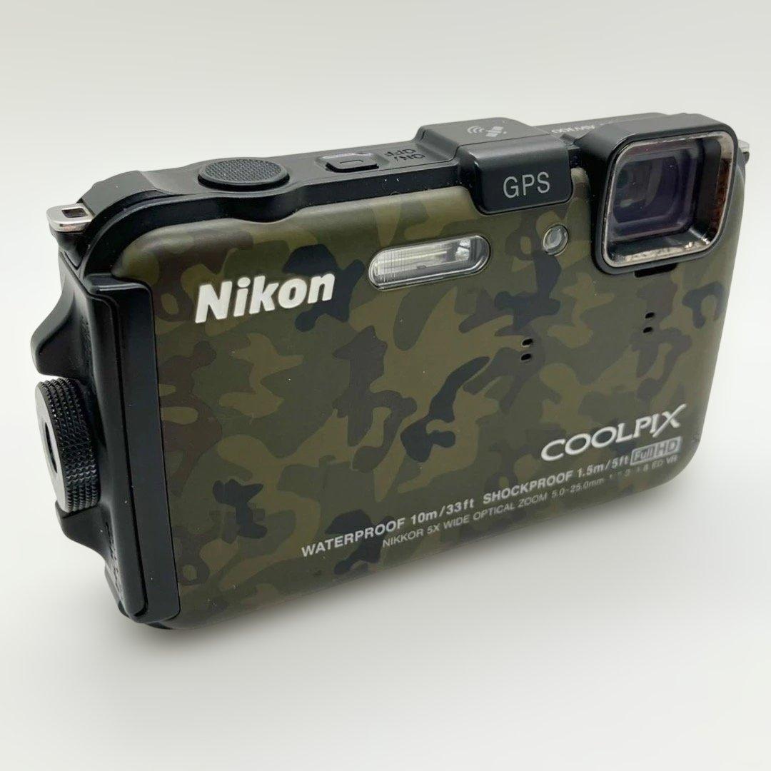 美品✨Nikon COOLPIX AW100 防水デジタルカメラ 送料無料 匿名