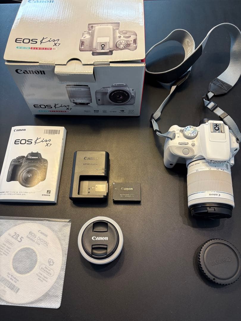 Canon EOS Kiss X7 ホワイト 箱付き