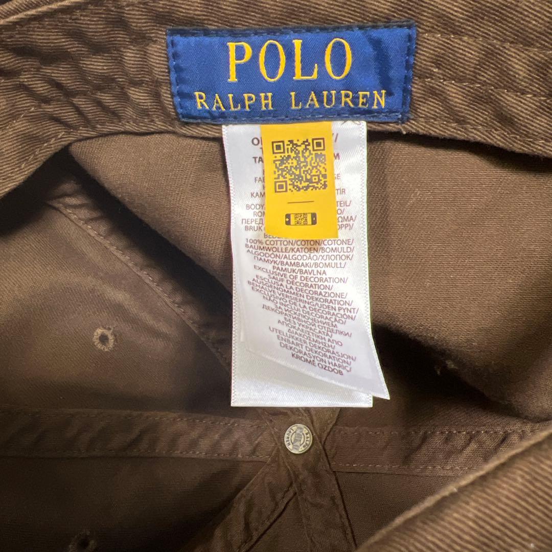Polo Ralph Lauren ブラウンキャップ