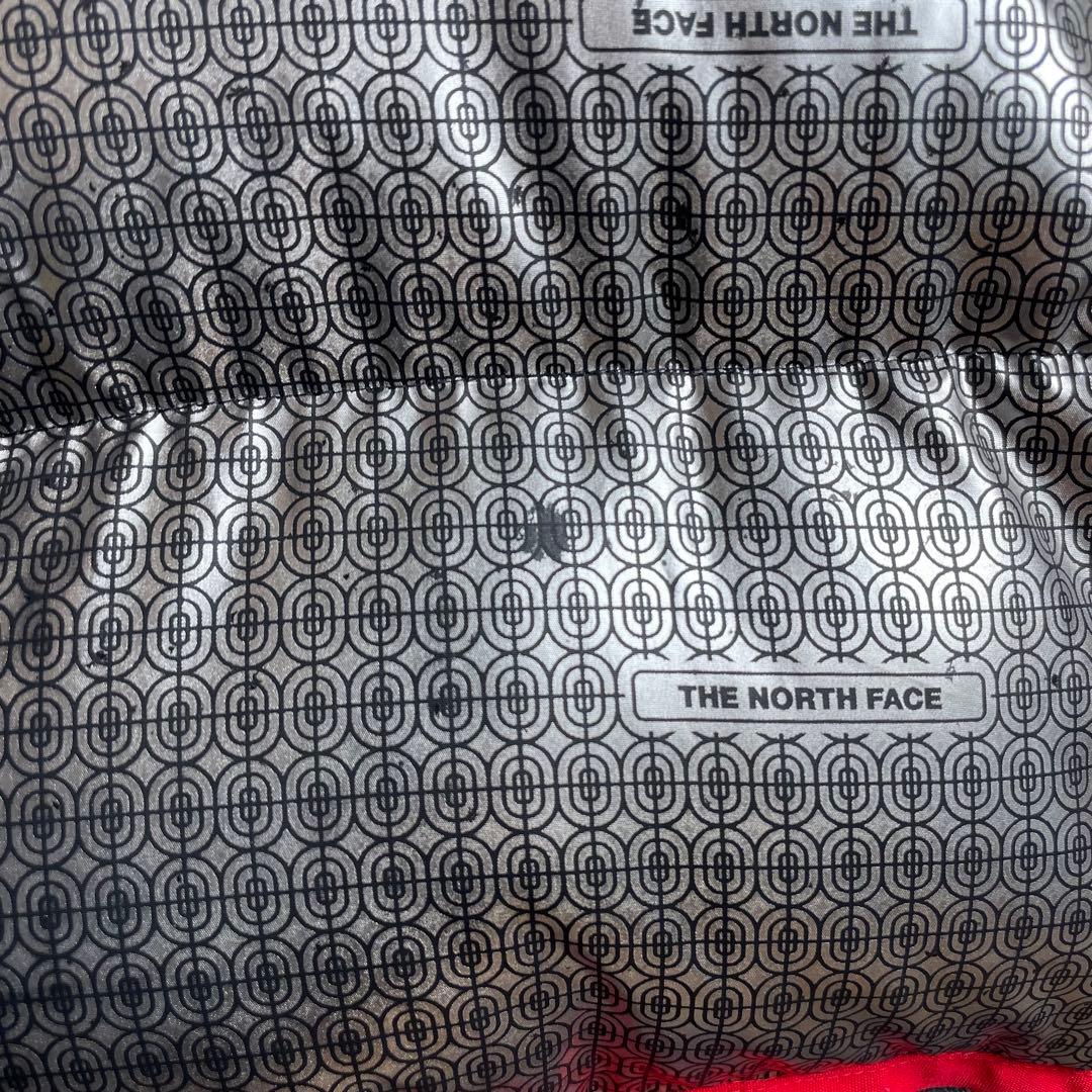 ノースフェイス ダウンジャケット レッド レディース L