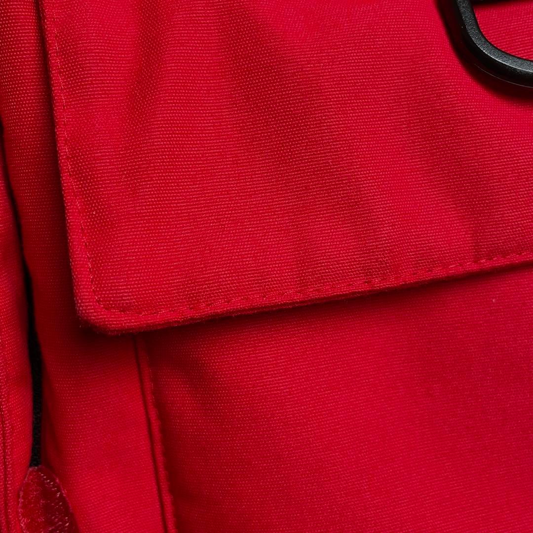 ノースフェイス ダウンジャケット レッド レディース L