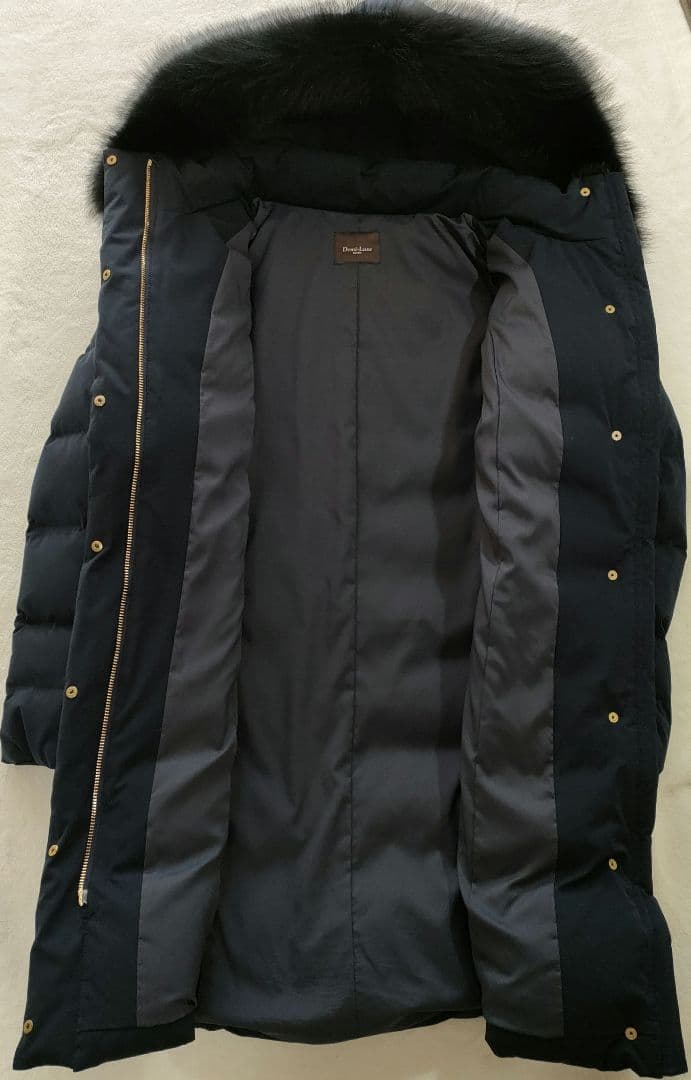 Demi-Luxe BEAMS ロングダウンジャケット フォックスファー 36