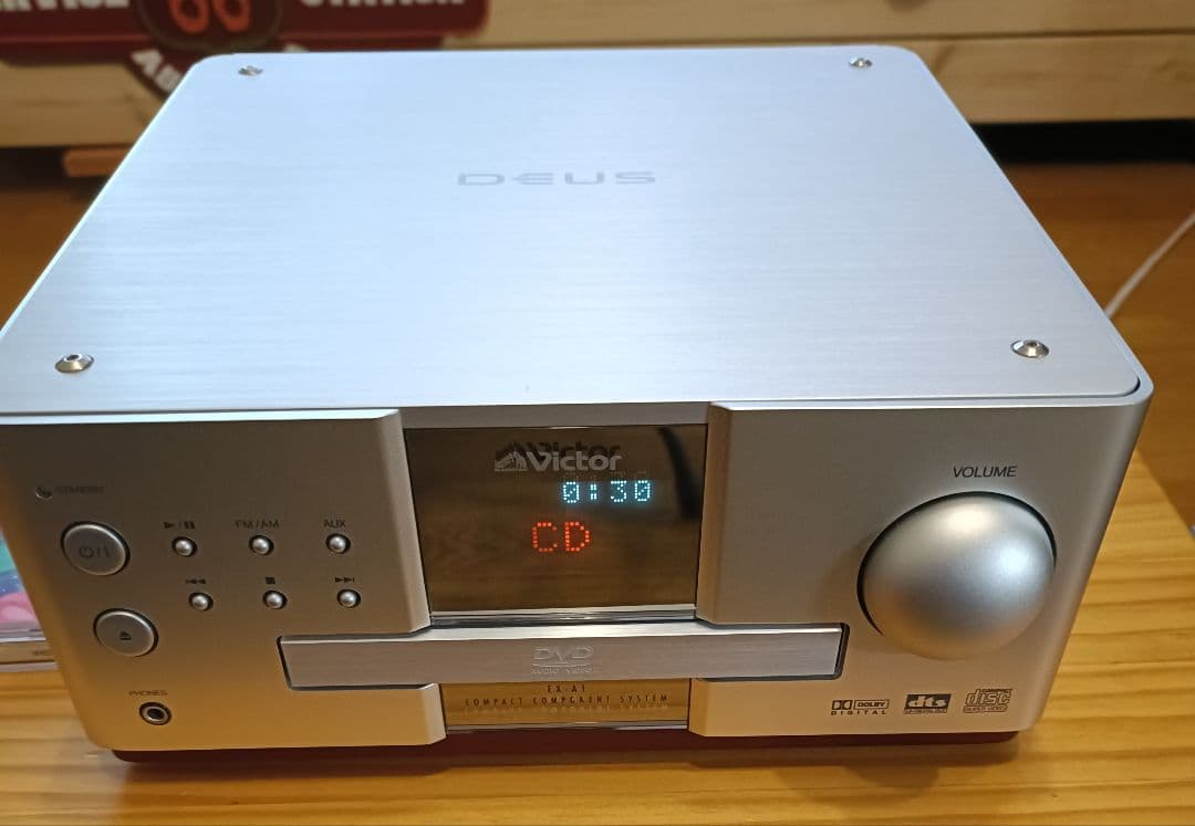 Victor JVC EX-A1 ミニコンポ ・ウッドコーンスピーカー　美品