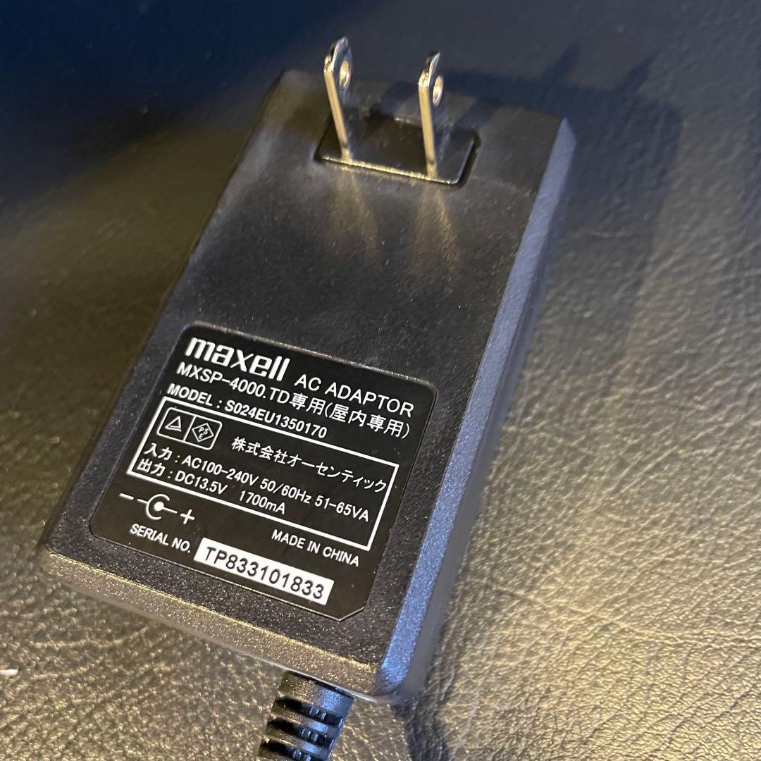 MXSP-4000.TD タイムドメイン　動作確認済　ACアダプター リモコン付