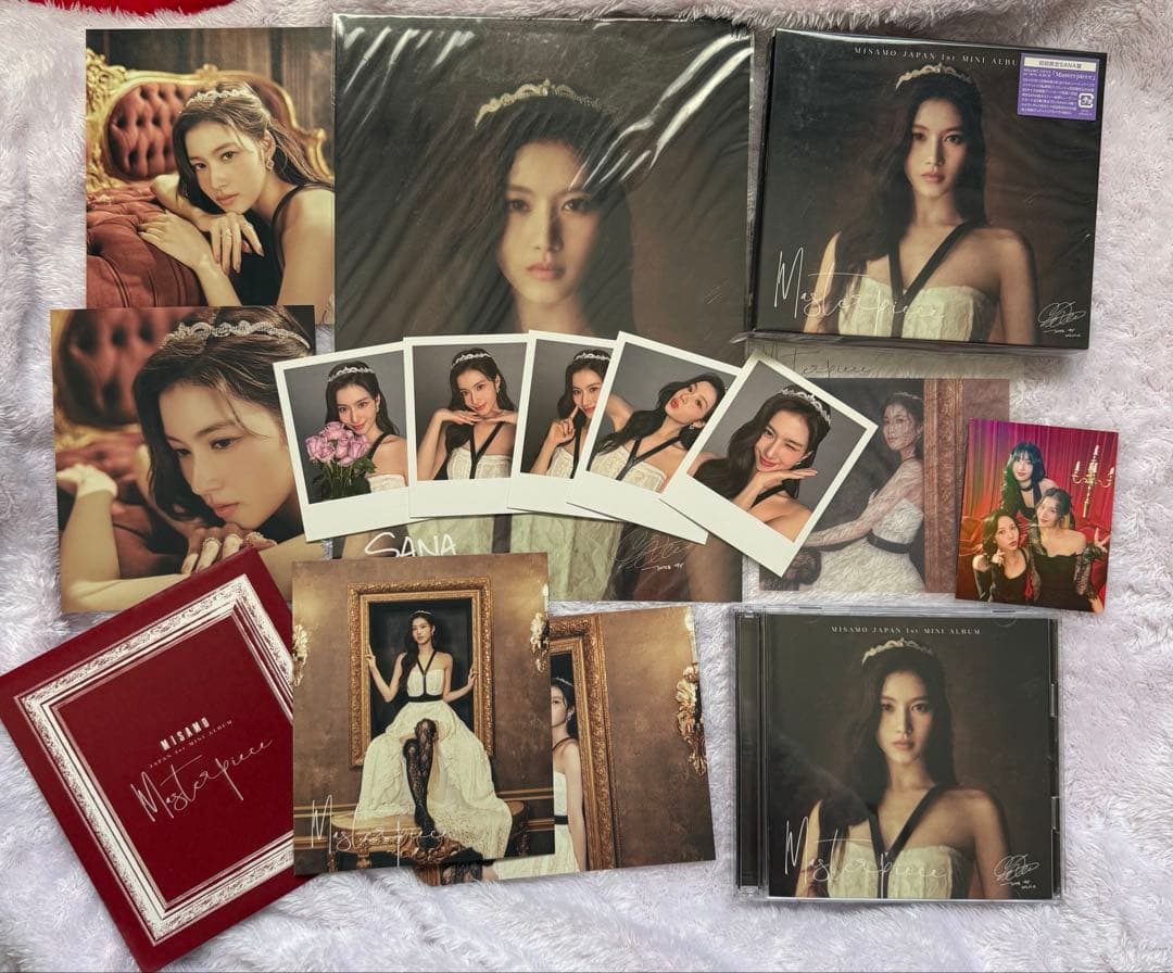 TWICE MISAMO masterpiece ミサモ 初回限定盤 3枚セット