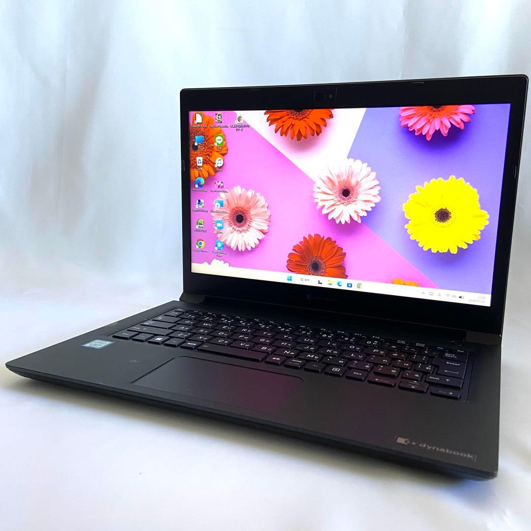 Windows11 13.3型 i5薄型 dynabookノートパソコン カメラ