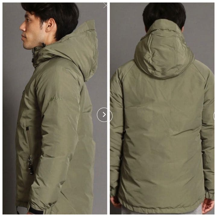 【美品】NANGA☆別注フード付きダウンジャケット