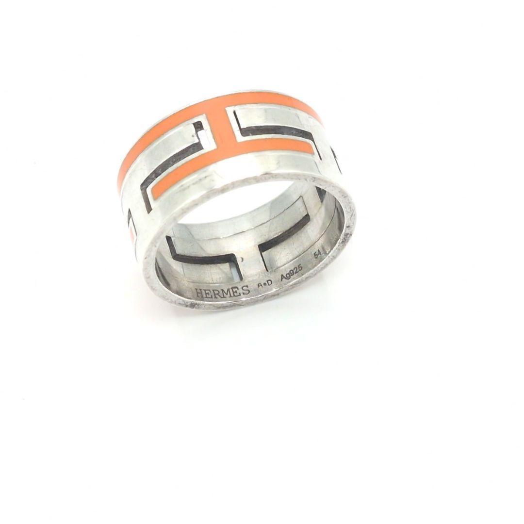 HERMES エルメス　指輪　ムーブアッシュ H リング Ag 925