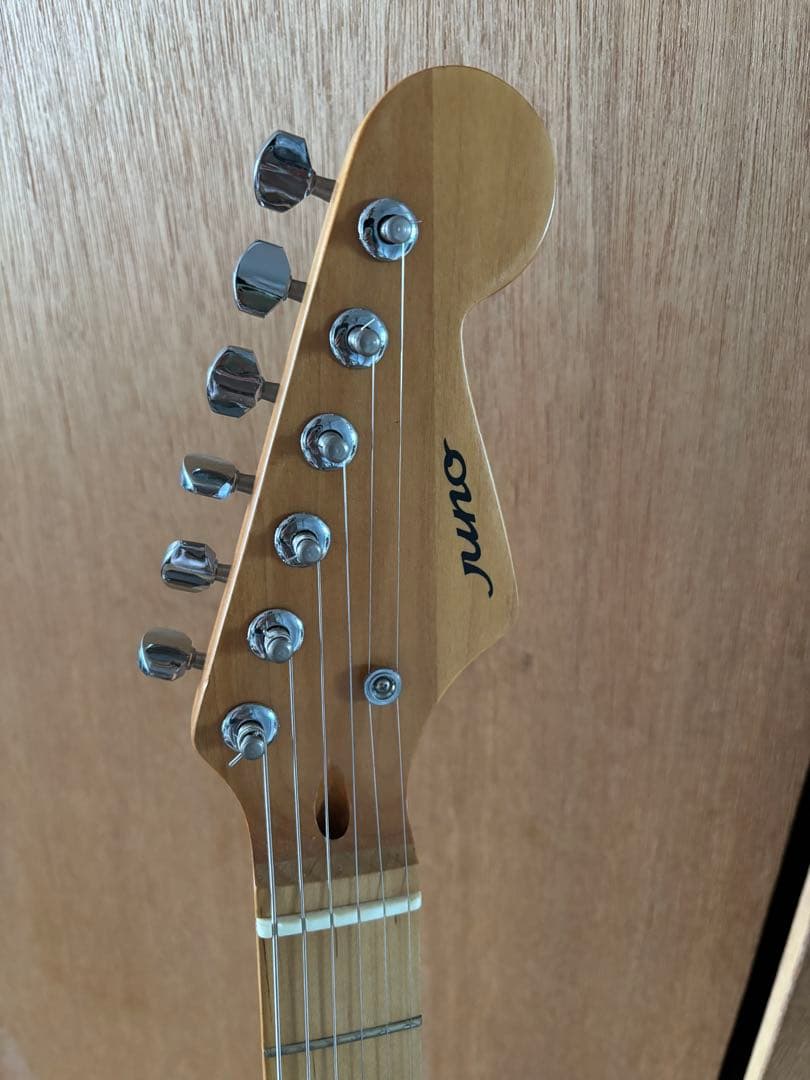 kentoさん専用　ギター　ストラト　juno 紫　パープル