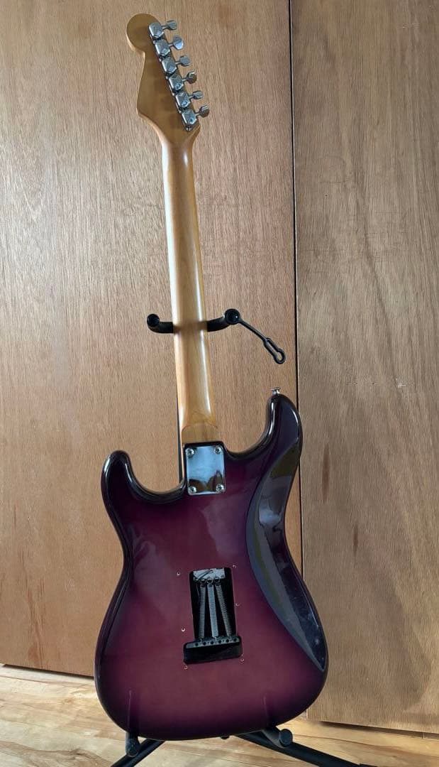 kentoさん専用　ギター　ストラト　juno 紫　パープル