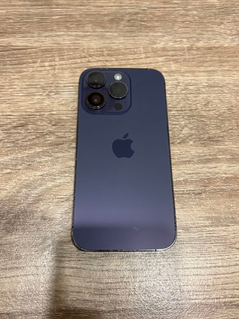 【バッテリー100%】 iPhone 14Pro 256GBディープパーパル本体