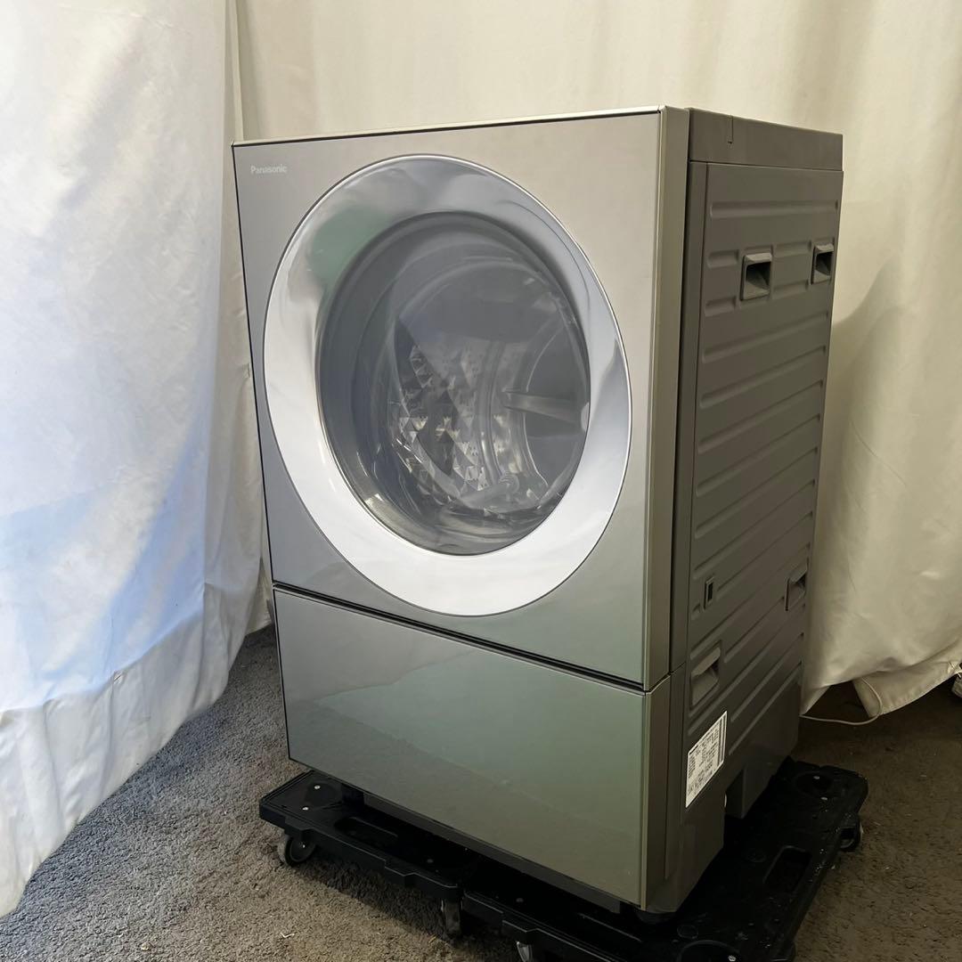 ★135　ドラム式洗濯機　パナソニック　10キロ　ファミリー　左開き　設置無料