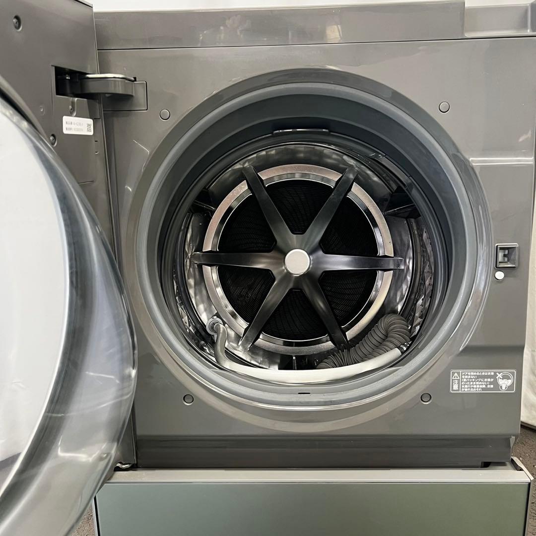 ★135　ドラム式洗濯機　パナソニック　10キロ　ファミリー　左開き　設置無料