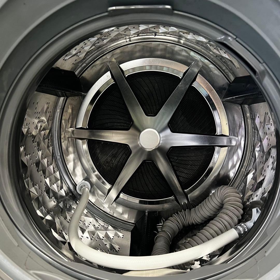 ★135　ドラム式洗濯機　パナソニック　10キロ　ファミリー　左開き　設置無料