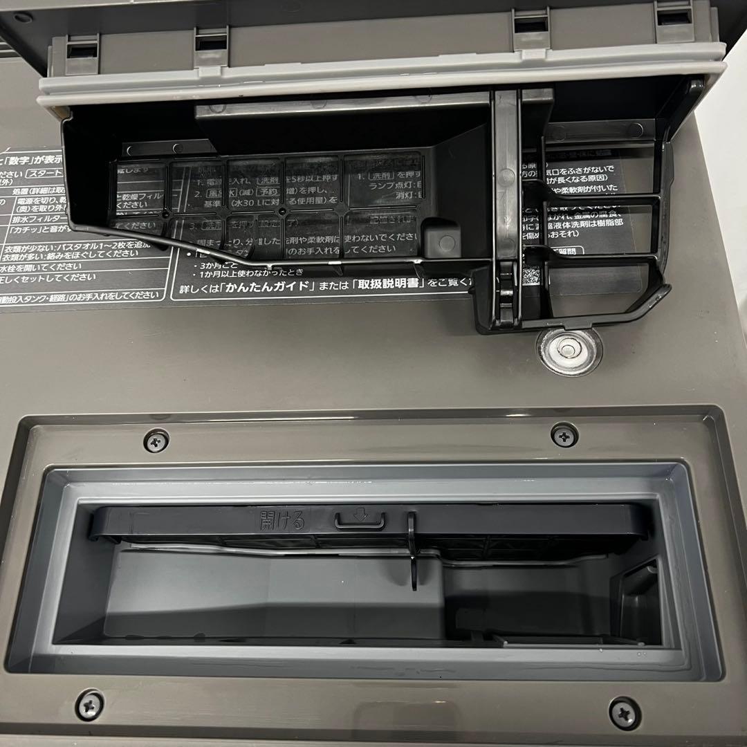 ★135　ドラム式洗濯機　パナソニック　10キロ　ファミリー　左開き　設置無料