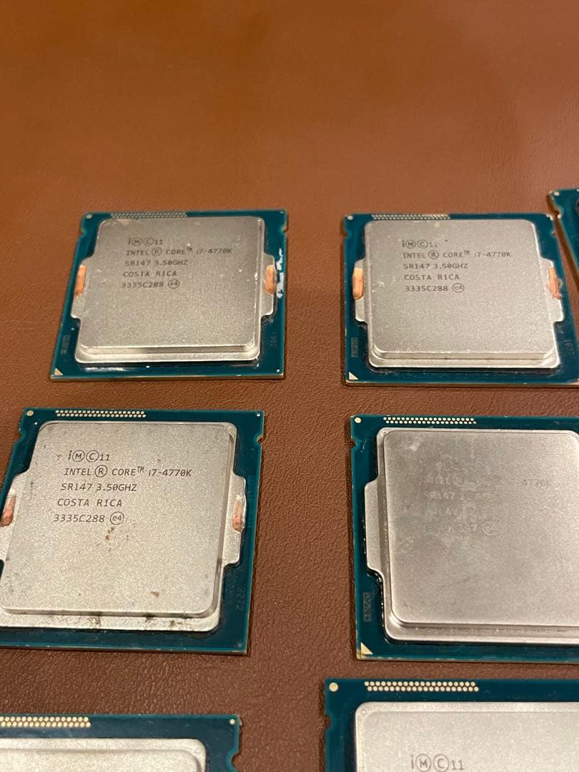 Intel Core i7-4770k CPU 12個セット　動作未確認