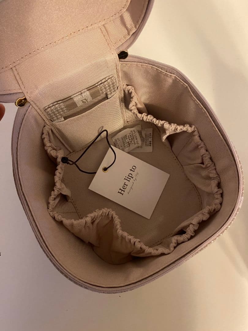 herlipto HLT　Jacquard Vanity Bag