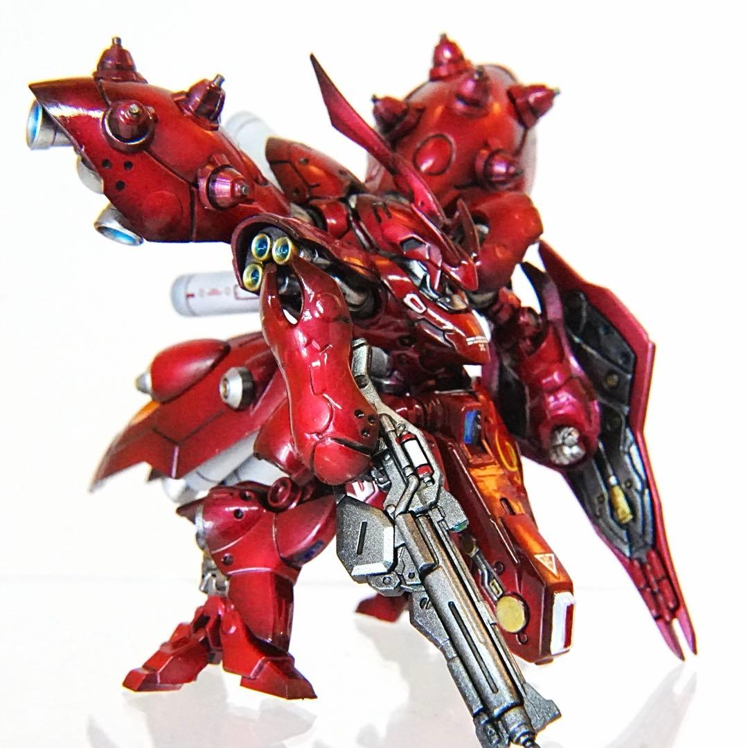 バンダイ　ガンダムアーティファクト　第1弾　ナイチンゲール　塗装・改修済完成品