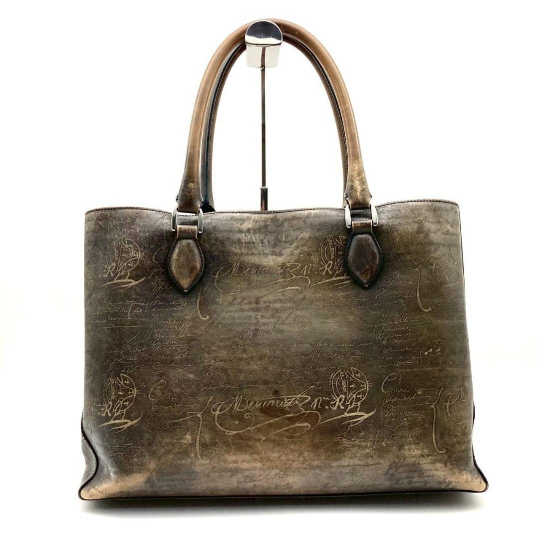 ベルルッティ カリグラフィ トゥジュール レザー トートバッグ 71022