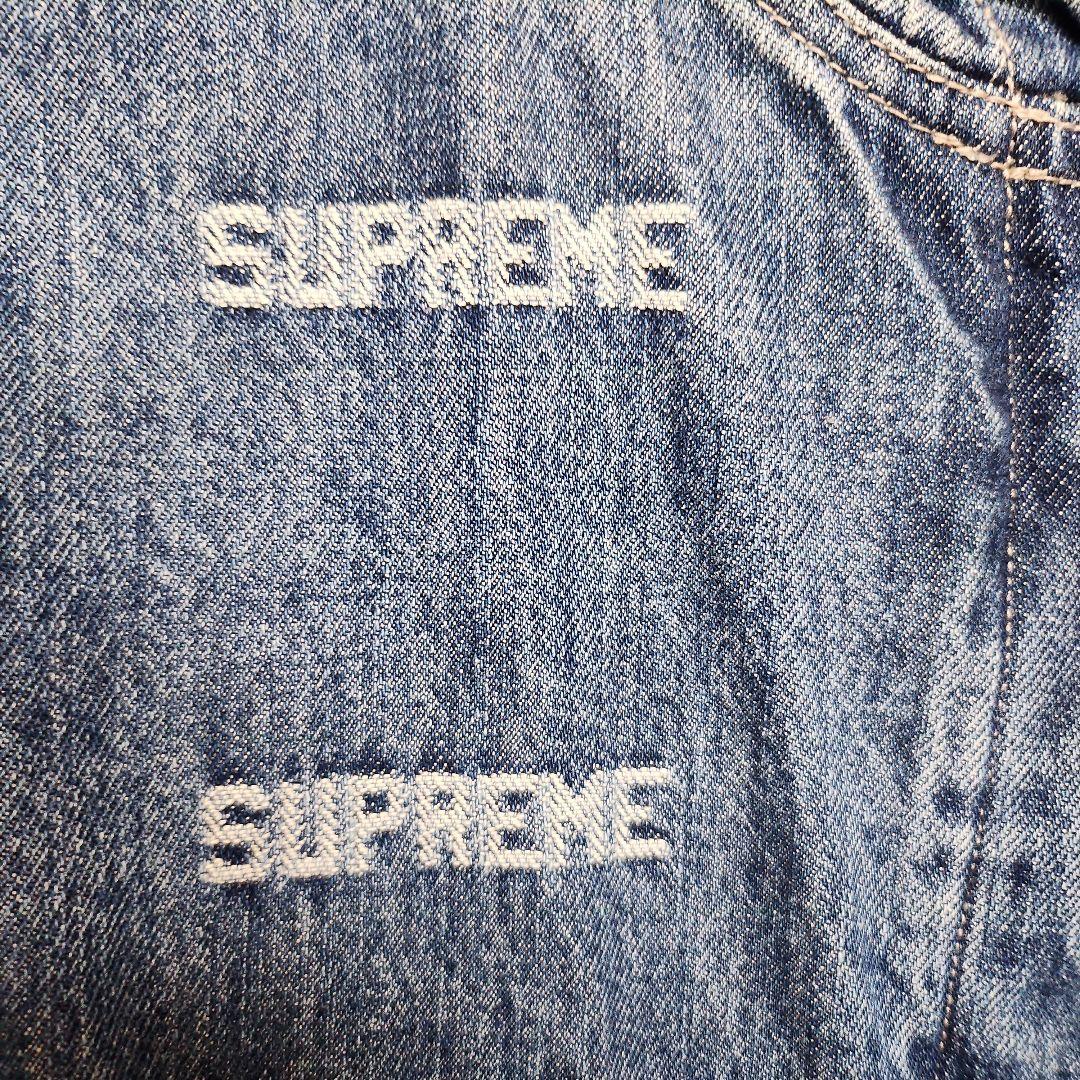 ❕週末セール❕Supreme　Logo　Denim Jacket