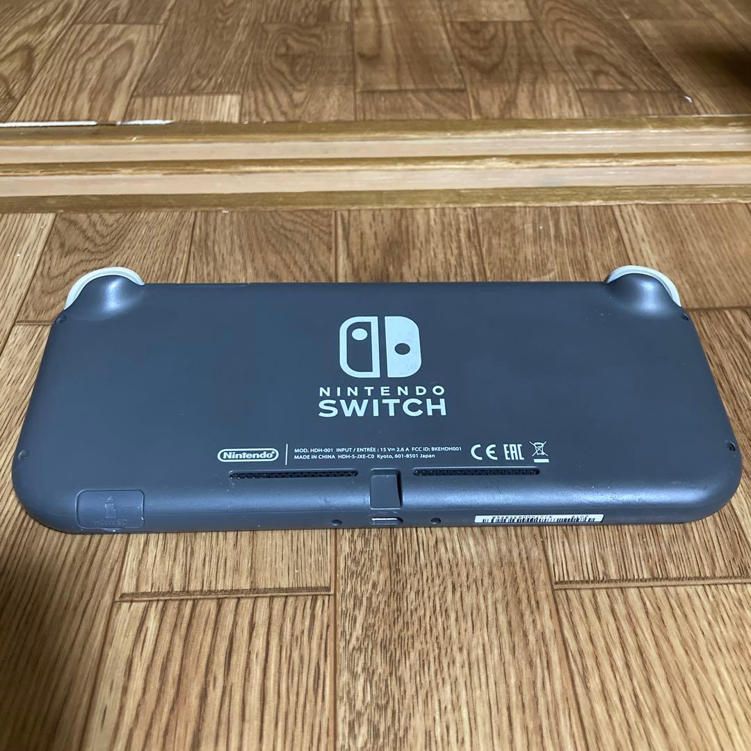 Nintendo Switch light グレー 【 ジャンク 】