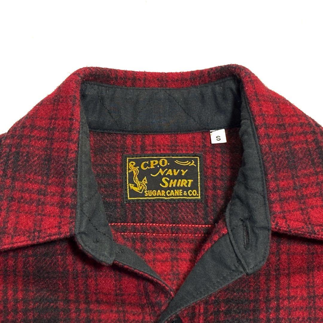 ☆SUGAR CANE☆ チェックシャツ/ヘビーネルシャツ/ウール/厚手/日本製
