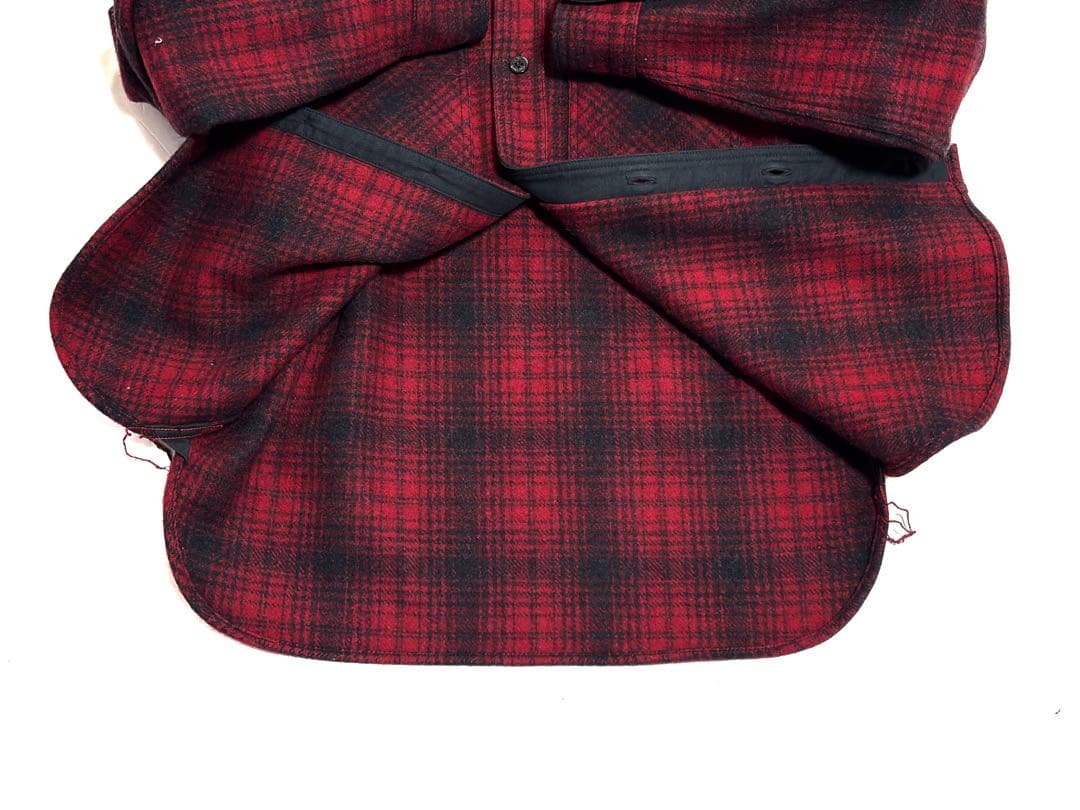 ☆SUGAR CANE☆ チェックシャツ/ヘビーネルシャツ/ウール/厚手/日本製