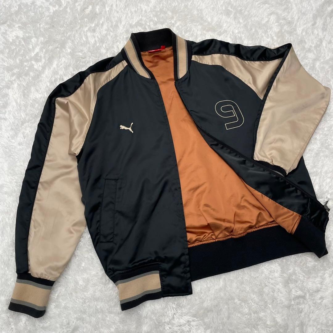 PUMA プーマ 虎 タイガー 刺繍 スカジャン スーベニア 金 Ｏ