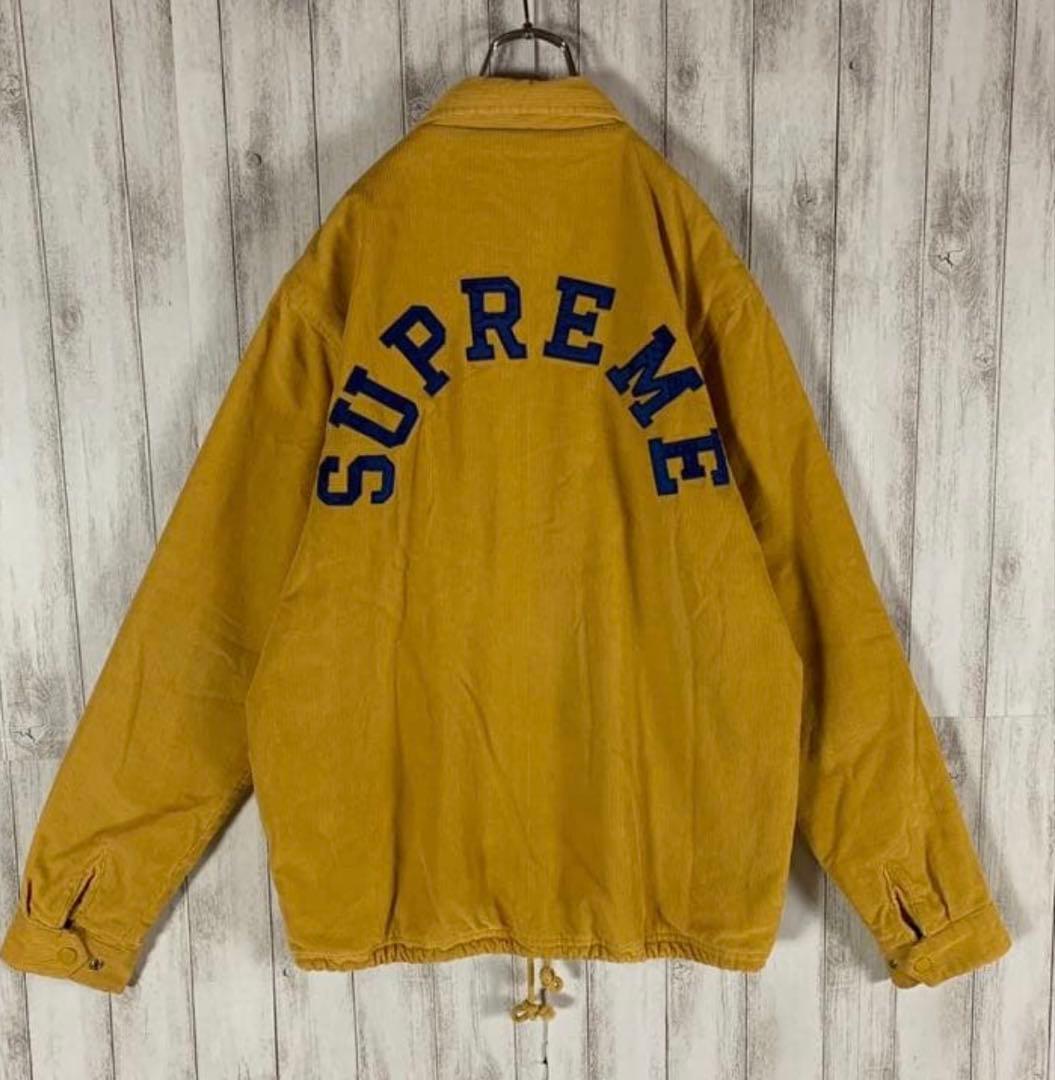 【即完売モデル】Supreme コーデュロイ 超希少カラー ブルゾン 入手困難