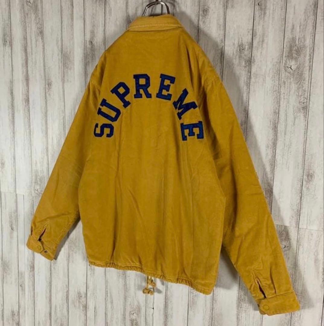 【即完売モデル】Supreme コーデュロイ 超希少カラー ブルゾン 入手困難