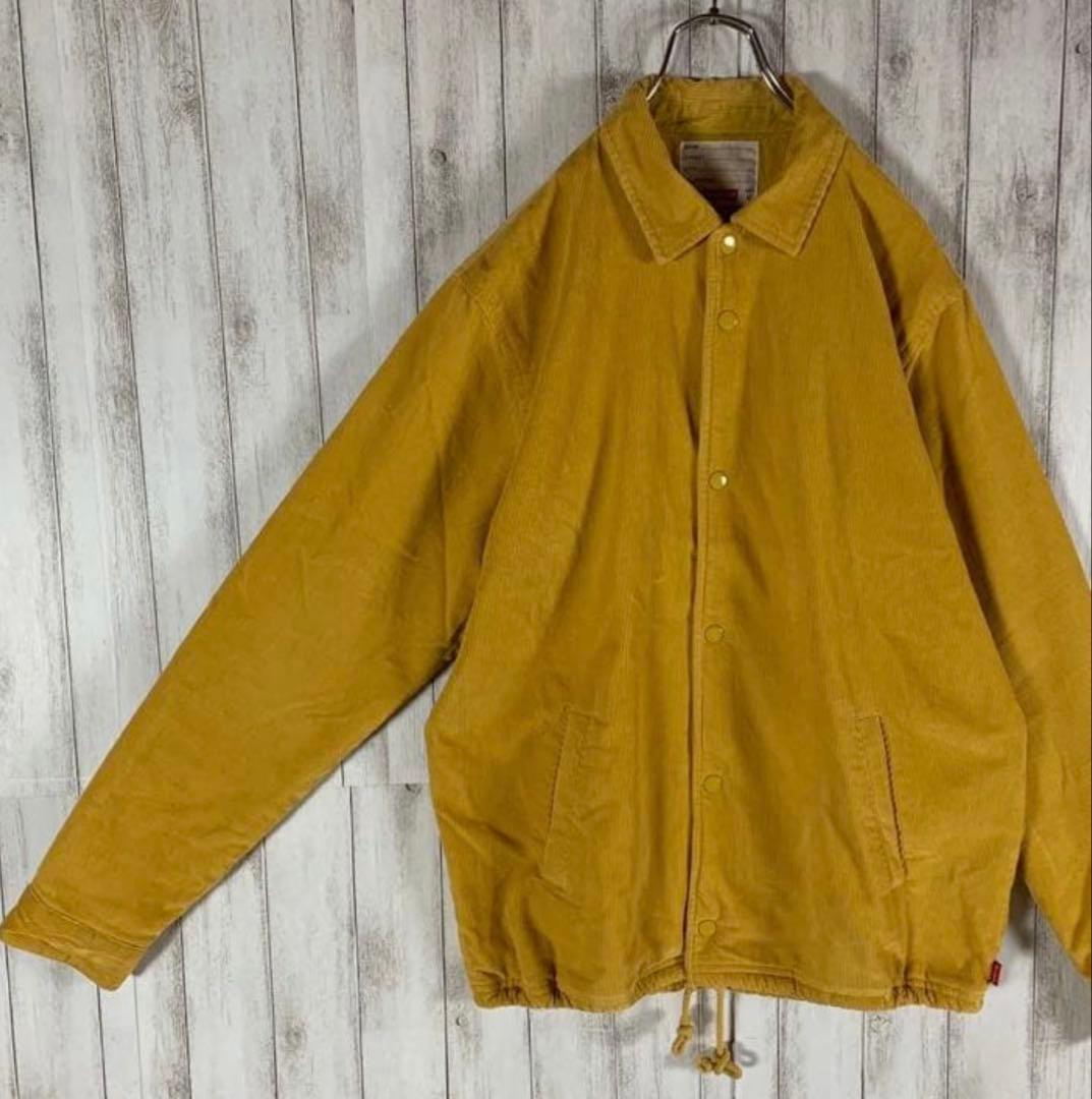 【即完売モデル】Supreme コーデュロイ 超希少カラー ブルゾン 入手困難