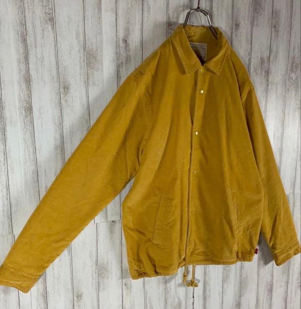 【即完売モデル】Supreme コーデュロイ 超希少カラー ブルゾン 入手困難