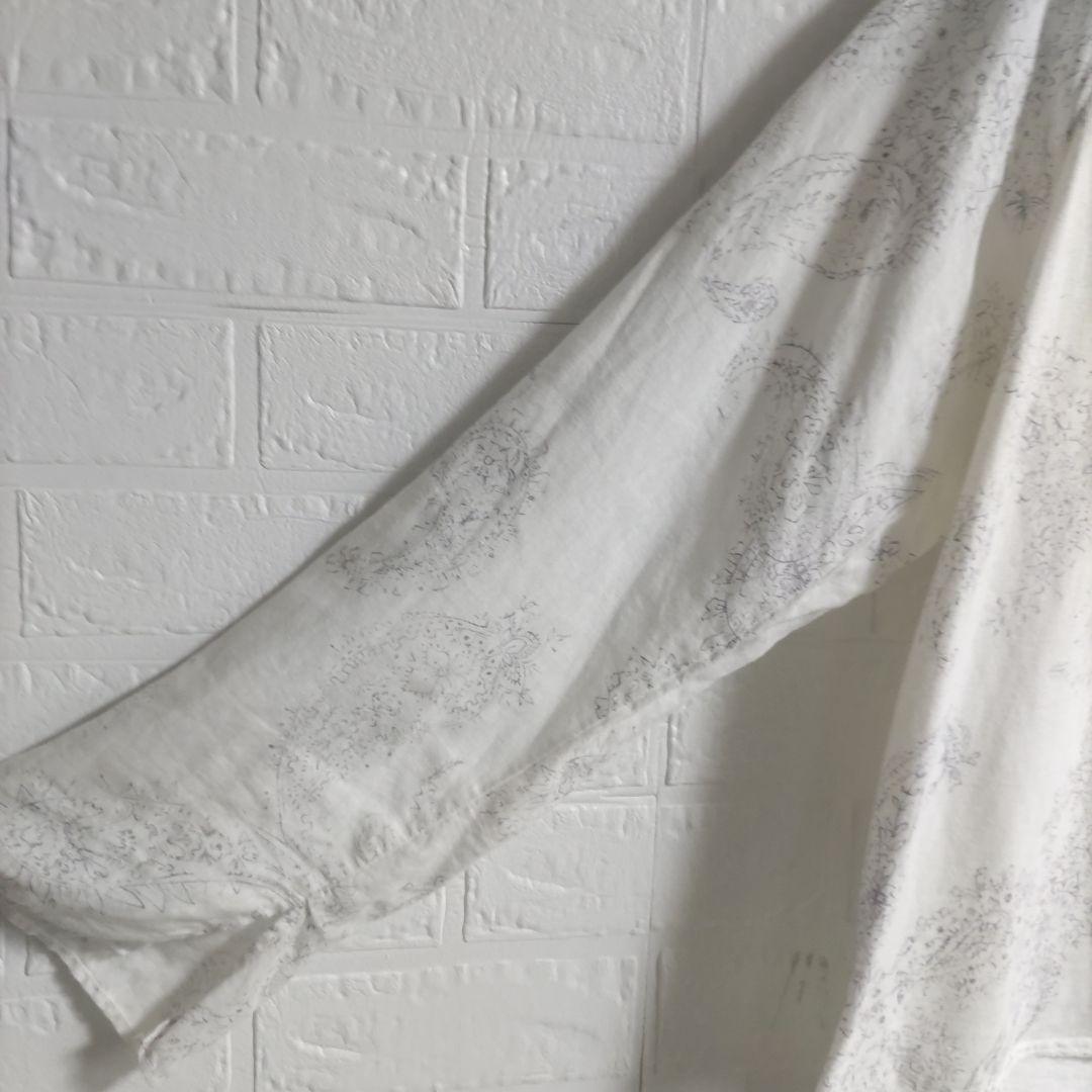 KAPITAL　キャピタル　刺繍　シャツ　 カットソー 　ペイズリー　トップス