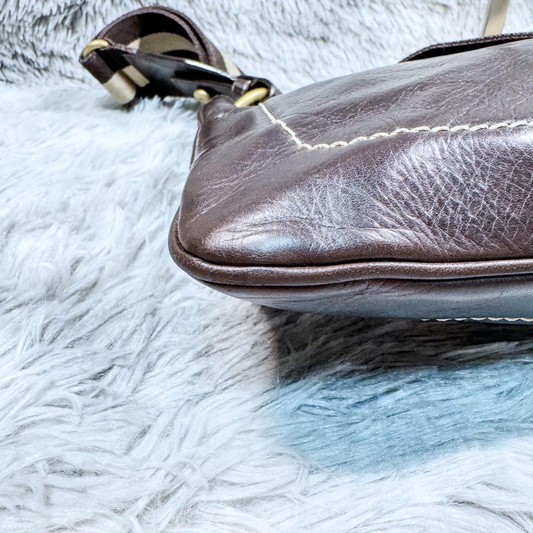 美品‼️ 大容量　バリー　トレインスポッティング メッセンジャー　バッグ　茶色