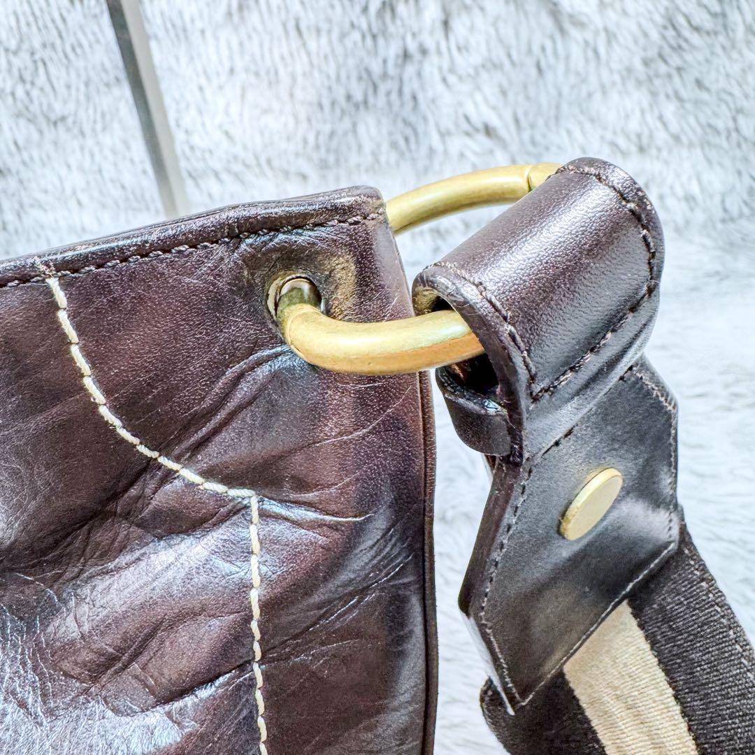 美品‼️ 大容量　バリー　トレインスポッティング メッセンジャー　バッグ　茶色