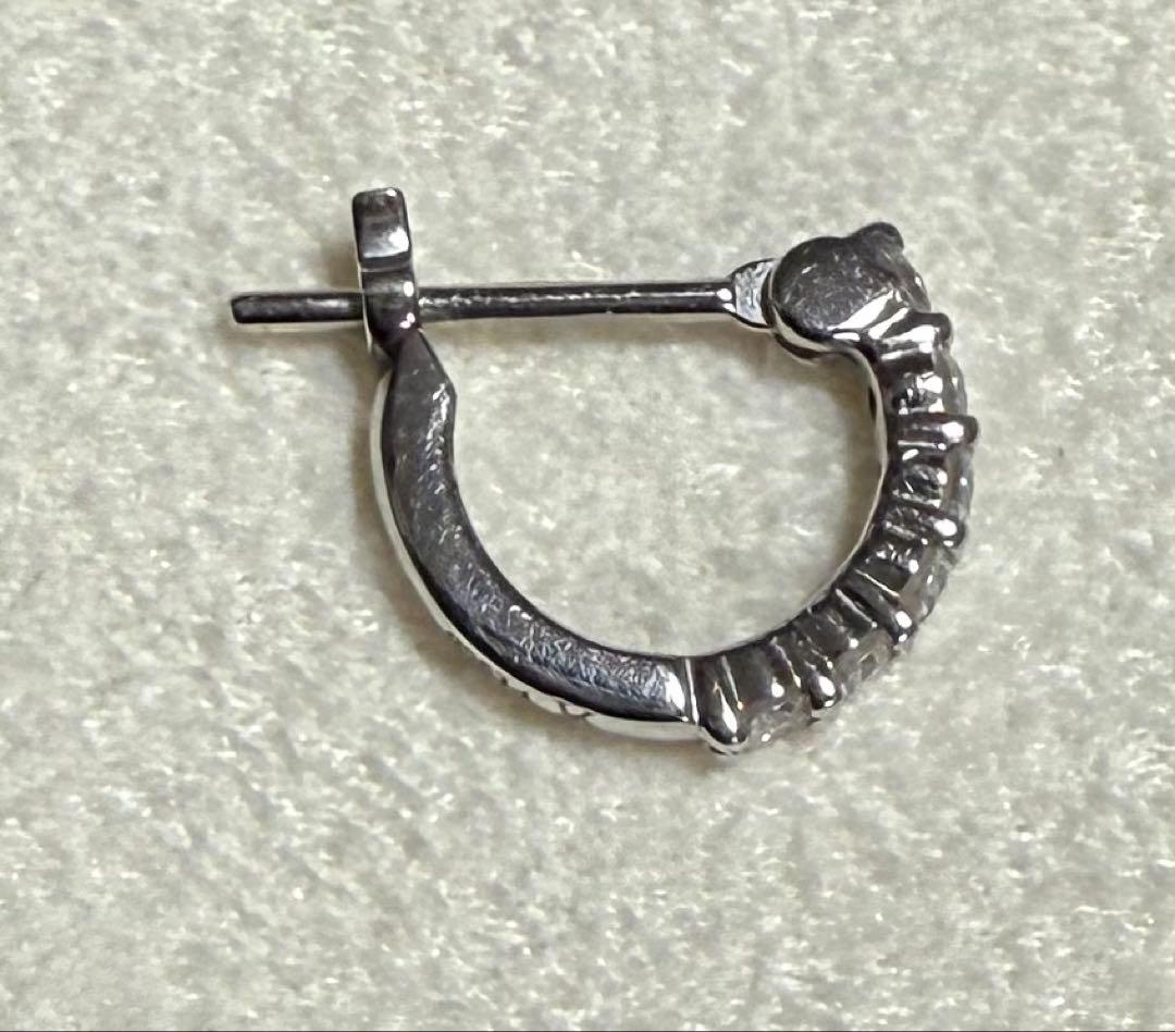 ヴァンドーム青山 ハーフエタニティピアス 片耳用 保証書あり