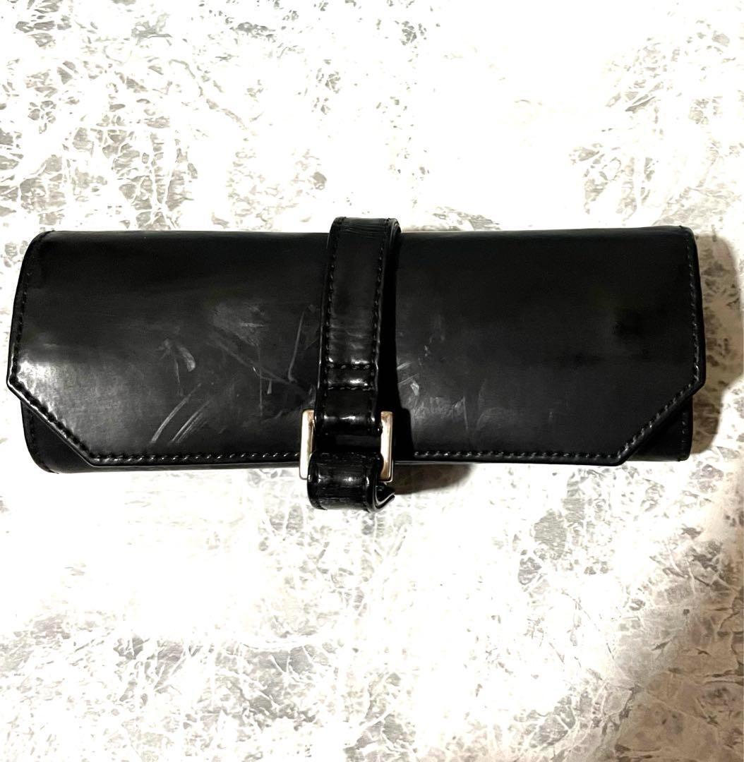 ティファニー ジュエリーロール アクセサリー入れ ポーチ 黒 レア