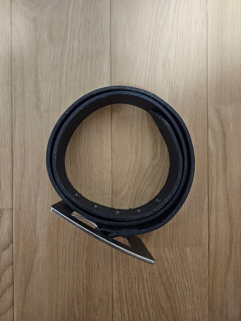 【DOLCE&GABBANA】レザーベルト　ブラック