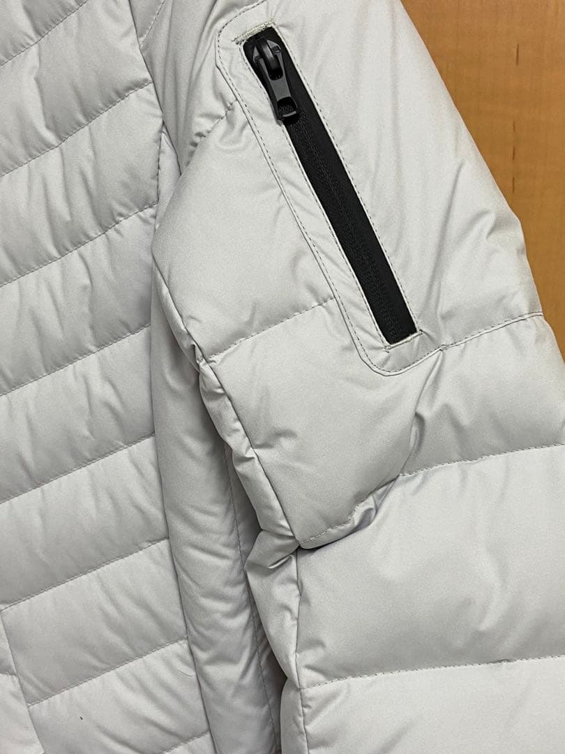 FILA GOLF ホワイト(ライトグレー)ロングダウンコート　フィラゴルフ