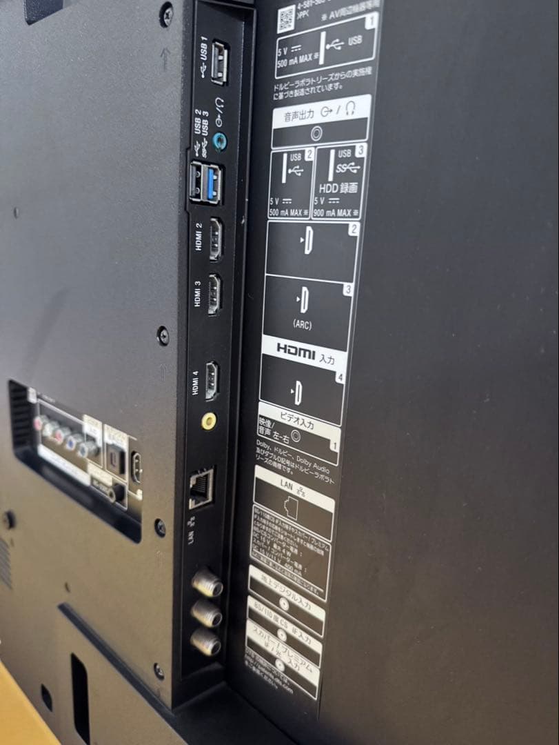 ソニー 49V型 液晶テレビ KJ-49X8300D 2017年製⑦