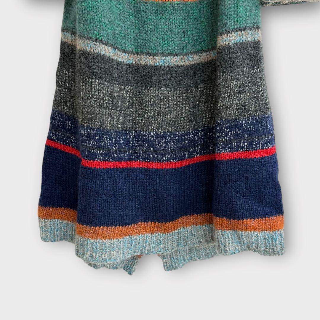 Yohji Yamamoto マルチボーダー ニットコート 1998AW