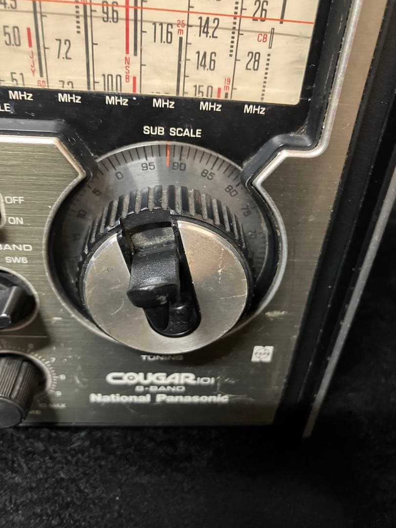 松下電器 ラジオ RF-1010 FMのみ通電確認　B2218