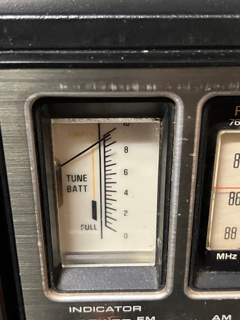 松下電器 ラジオ RF-1010 FMのみ通電確認　B2218