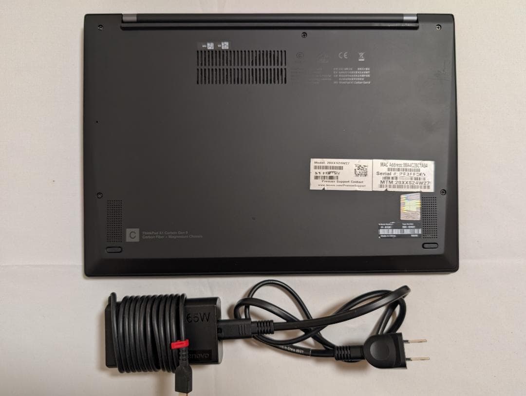 ThinkPad X1 Carbon Gen9 i7/16G/タッチ/LTE