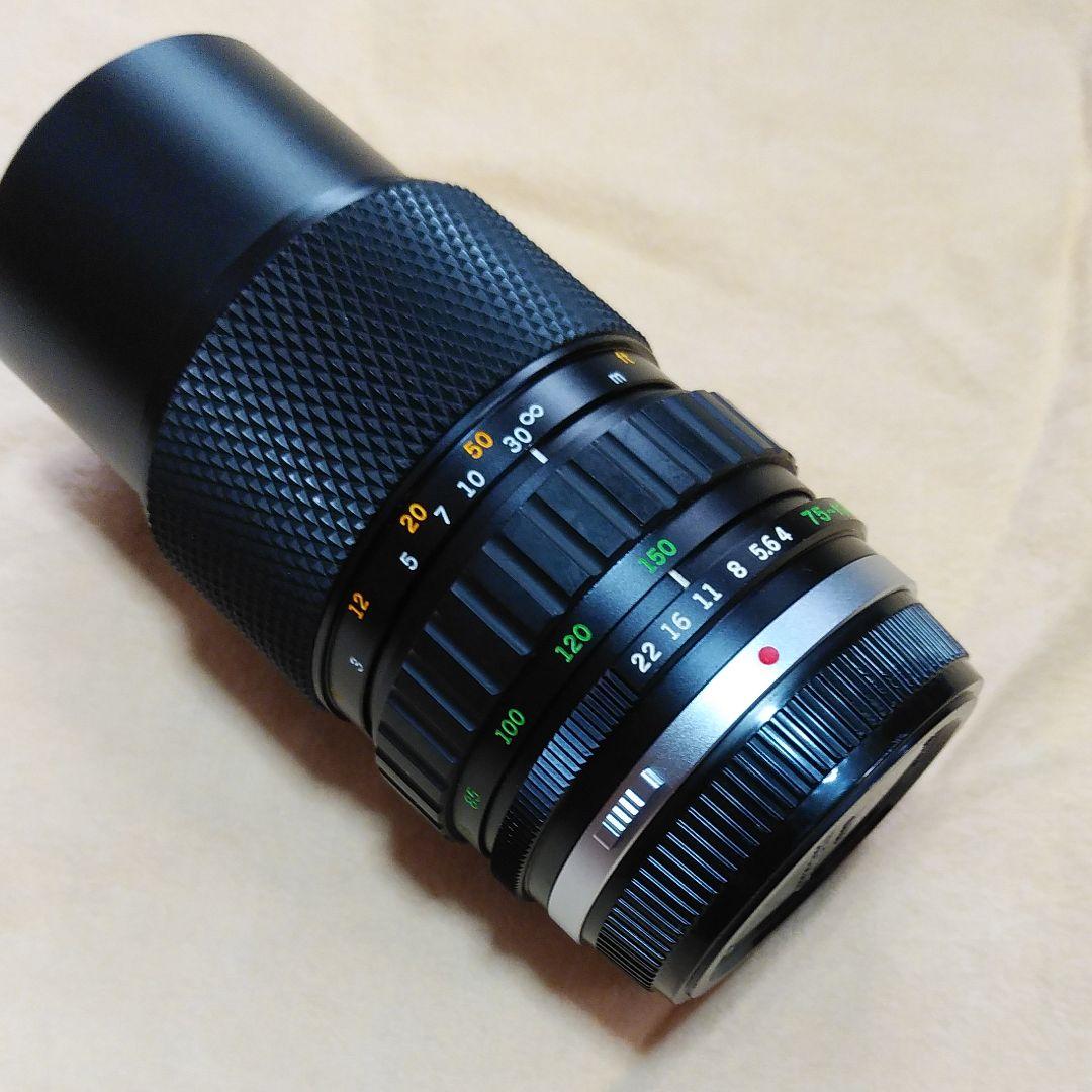 OLYMPUSズームレンズ75～150㎜ F4値引
