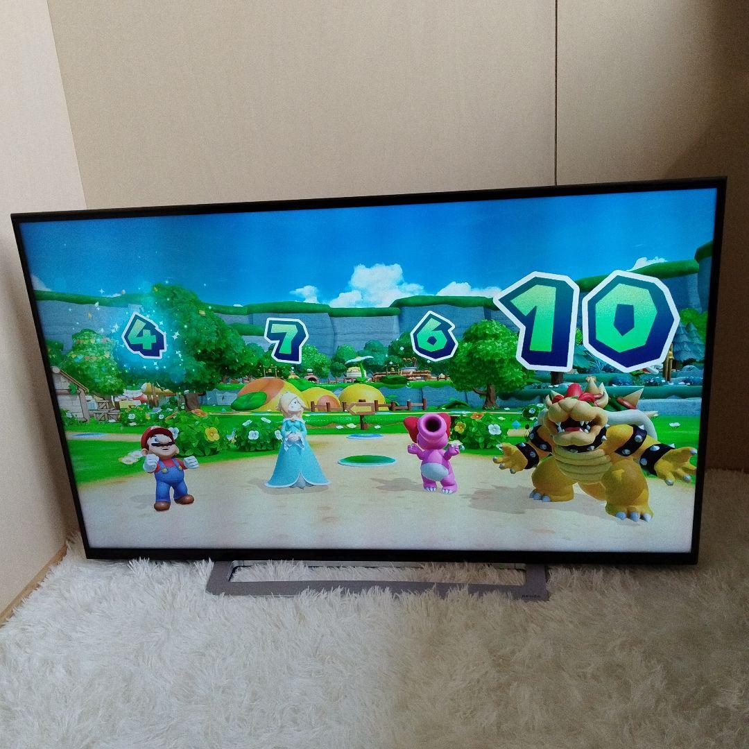 東芝 43V型 4Kチューナー内蔵 液晶テレビ レグザ 43M520X W録画○