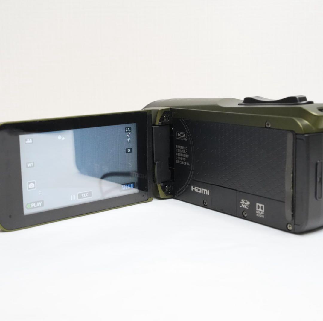 【良品】JVC Everio R／エブリオR GZ-R470-G 防水防塵
