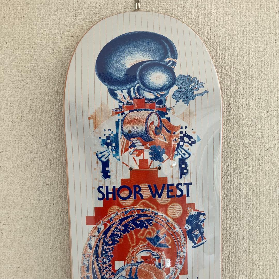 evisen スケートボート　デッキ　9インチ　壁掛けワイヤー希望あればあげます